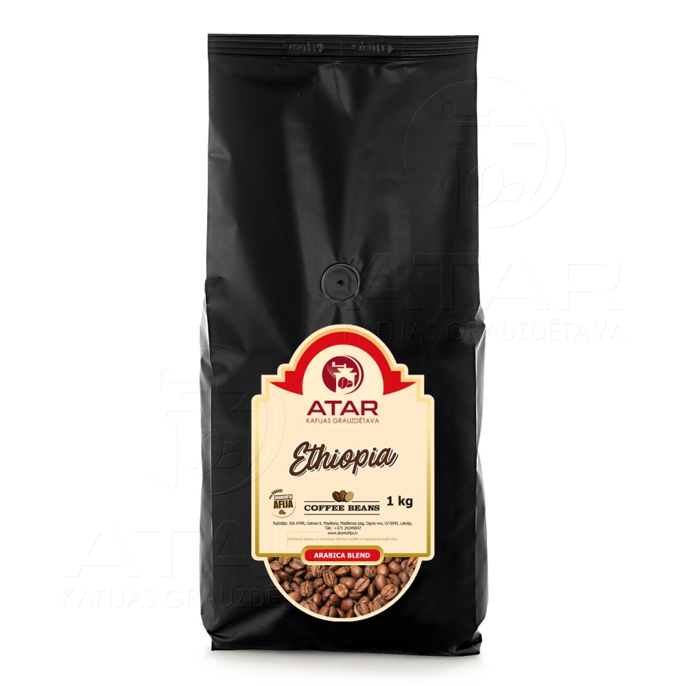 Arabika Etiopija Yrgacheffe Peaberry