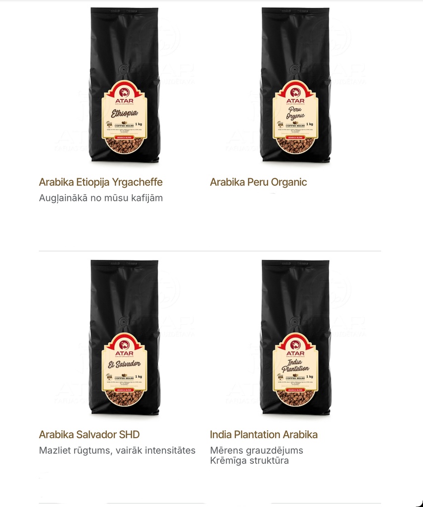 Izmēģinājuma izlase. 4 Kafijas - IEPRIEKŠPĀRDOŠANA